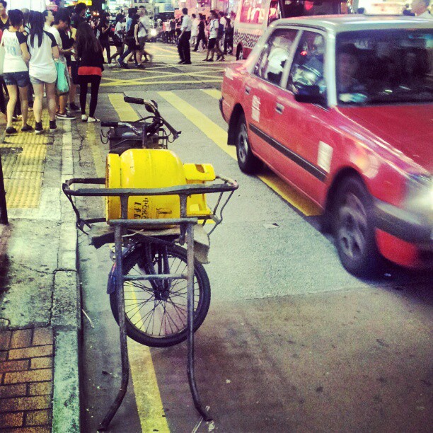 Gas delivery. #hongkong