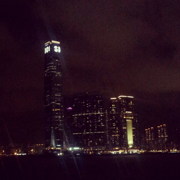Sky 100 at night. #hongkong