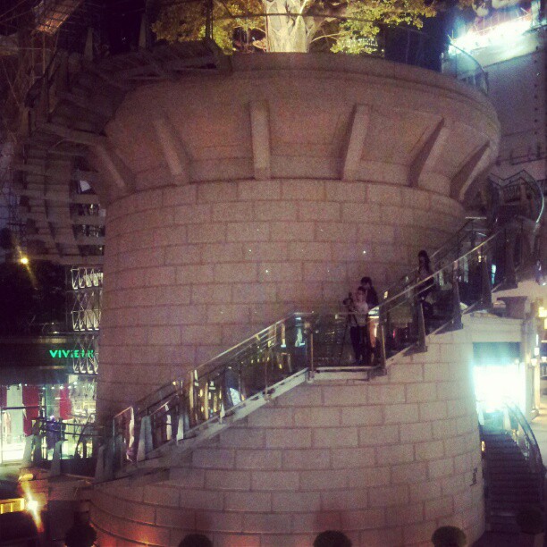 Spiral stairs. #hongkong