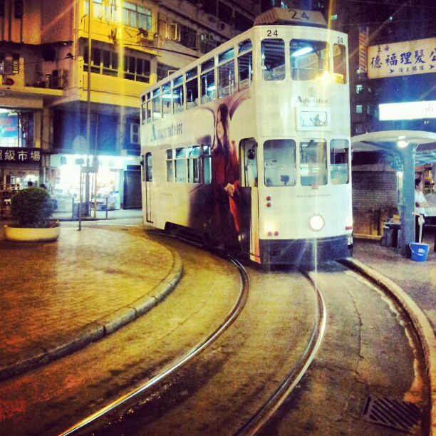 Tram-adol nights. #hongkong