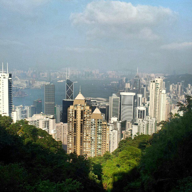 View from The Peak. #hongkong