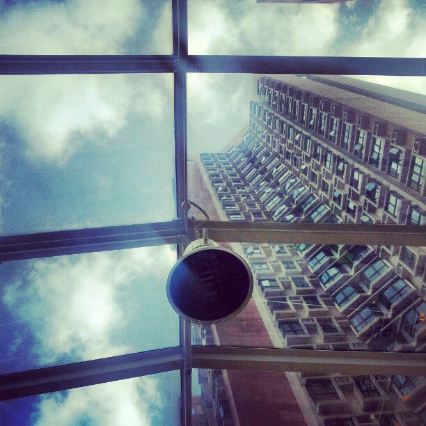 Inside looking up. #hongkong