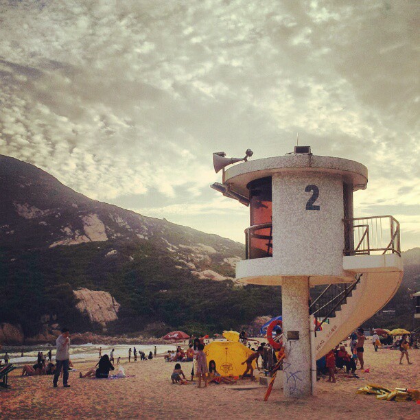 Life guard station no. 2. #hongkong