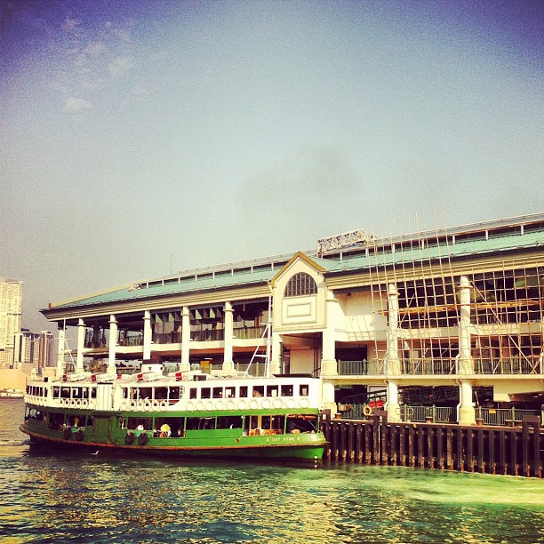 The iconic Star Ferry. #hongkong