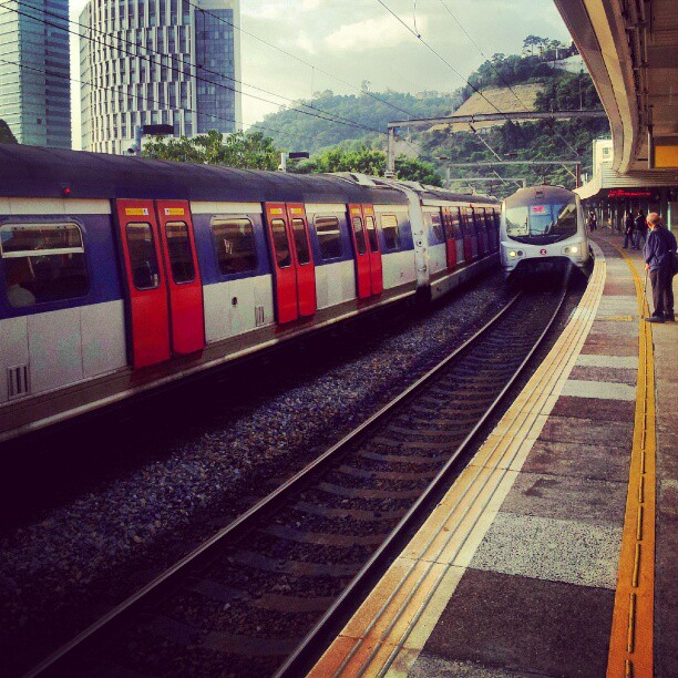 Trains. #hongkong