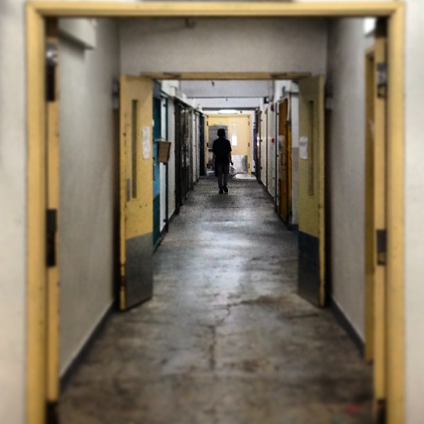 Down the #corridor at an #industrial #building in #hongkong