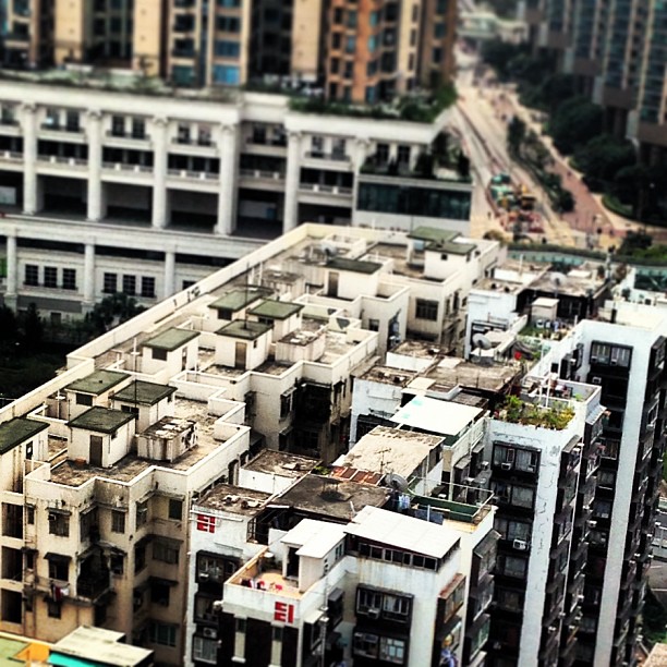 The #rooftops of #hongkong #city. #hkig