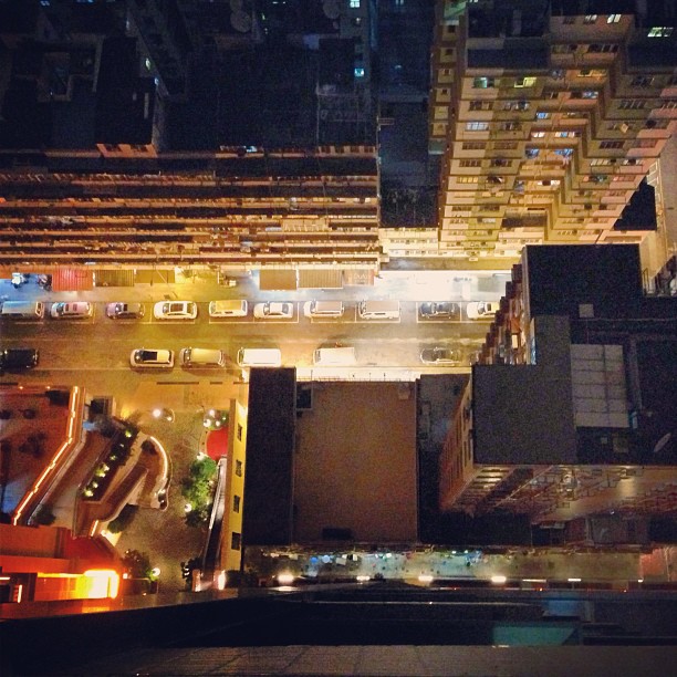 The #streets of #hongkong from above. #hkig