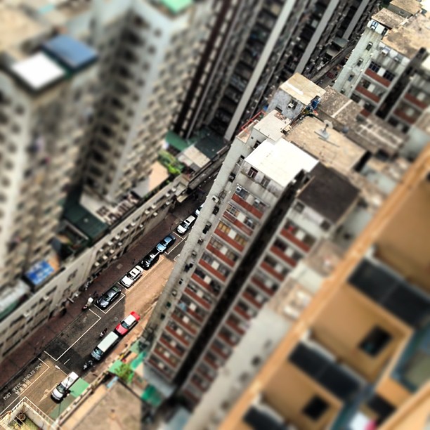 The #streets of #hongkong from above. #hkig