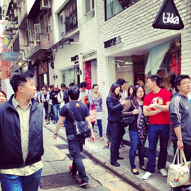 #hongkong #eateries part 2: the queue.