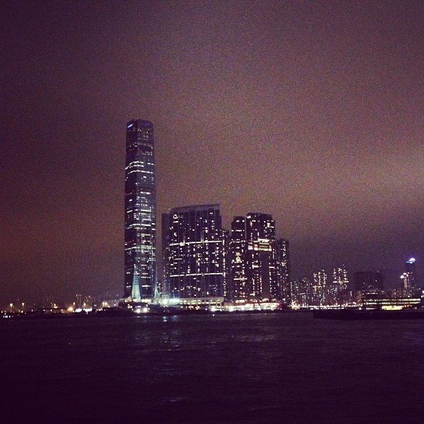 #hongkong #kowloon #skyline at #night