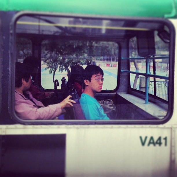 #portraits of #bus #passengers #hongkong. #hkig