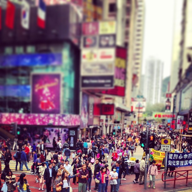 Going #shopping? A huge #crowd at #causewaybay #hongkong. #hk #hkig