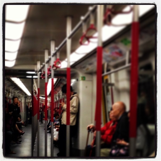 The #MTR. #hongkong's #metro line and daily #commute for many. #hk #hkig