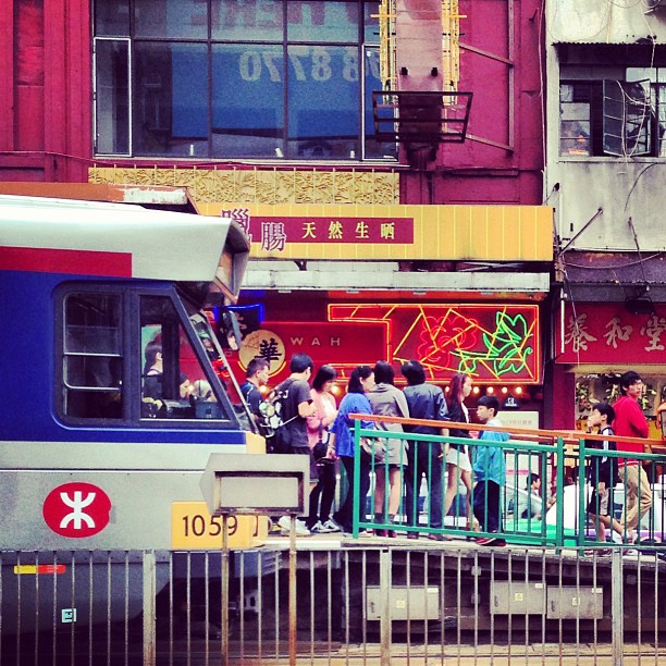 The light rail in the #newterritories. #hk #hongkong #hkig