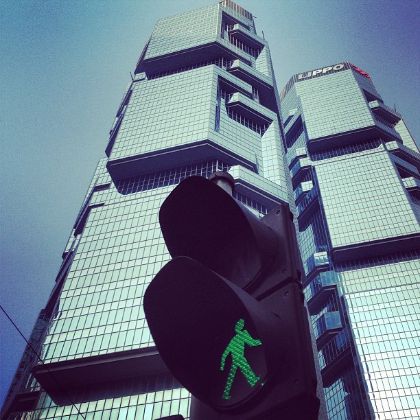 #lippo #tower from the pedestrian crossing. #hk #hkig #hongkong