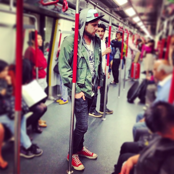 #mens #style on the #hongkong #mtr. #hk #hkig