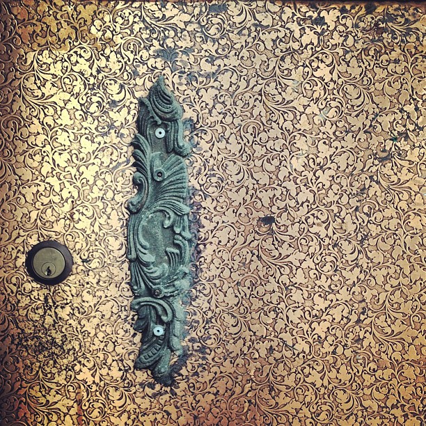 #old #bronze #door plate. #hongkong #hk #hkig