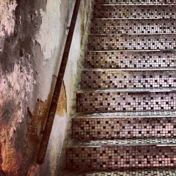 #old #stairs done up in #tiles. #hongkong #hkig #hk