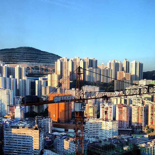 An #evening #cityscape if #kwuntong. #hongkong #hk #hkig