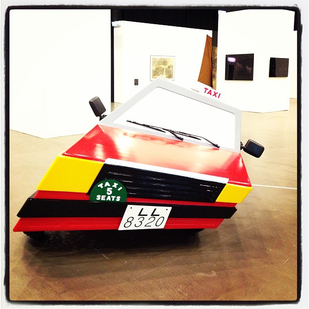 Down the Rabbit Hole, 'TAXI' says Alice by Amy Cheung Wan Man. #taxi #art #hongkong #hk #hkig