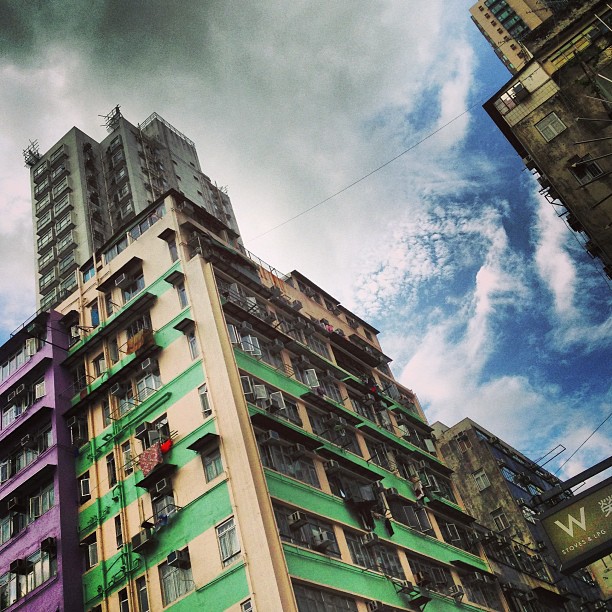 #old #buildings in #yaumatei. #hongkong #hk #hkig