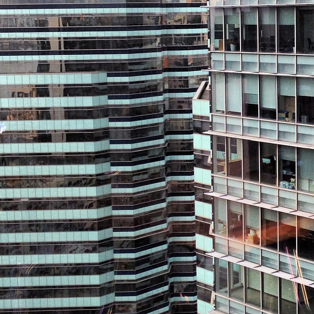 #patterns of #glass and #steel in #office #buildings. #hongkong #hk #hkig