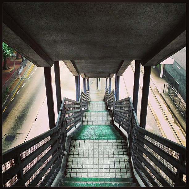 #stairs to the #tram. #hongkong #hk #hkig
