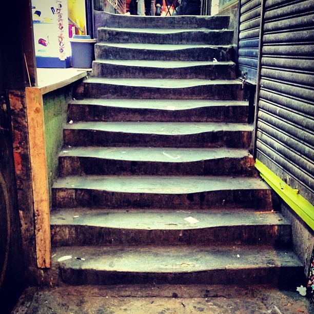 #stairs. The centre of the #steps have been worn down with age. #hongkong #hk #hkig