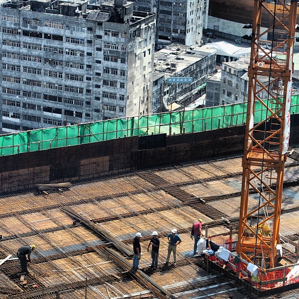 A #highrise #building under #construction in #kwuntong. #hongkong #hk #hkig