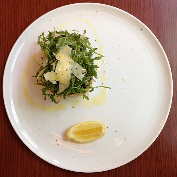 #rocket #salad with #truffled #mushroom. #hongkong #hk #hkig