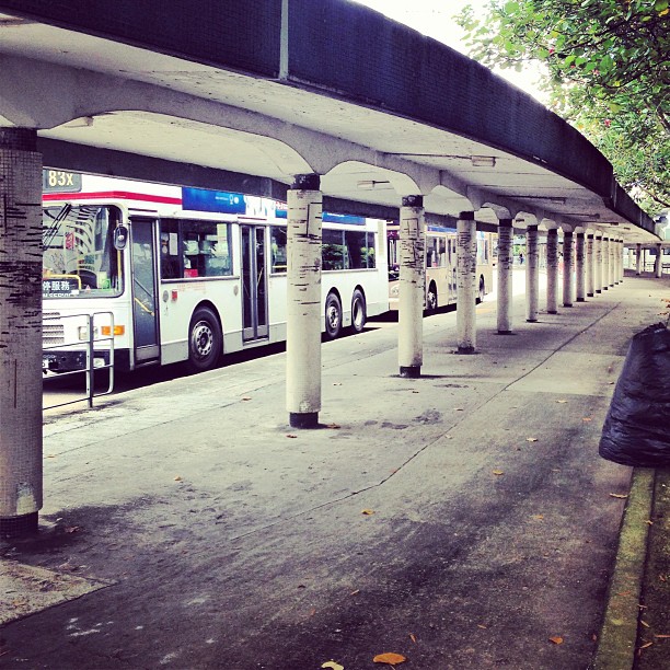 #urban #decay - the hauntingly empty (on weekends anyway) #kwuntong #bus #terminus. #hongkong #hk #hkig
