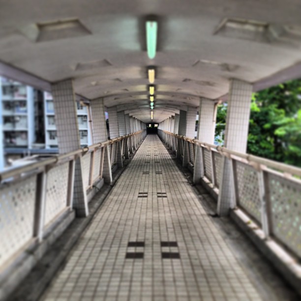 A #pedestrian #walkway in #CheungShaWan. #hongkong #hk #hkig