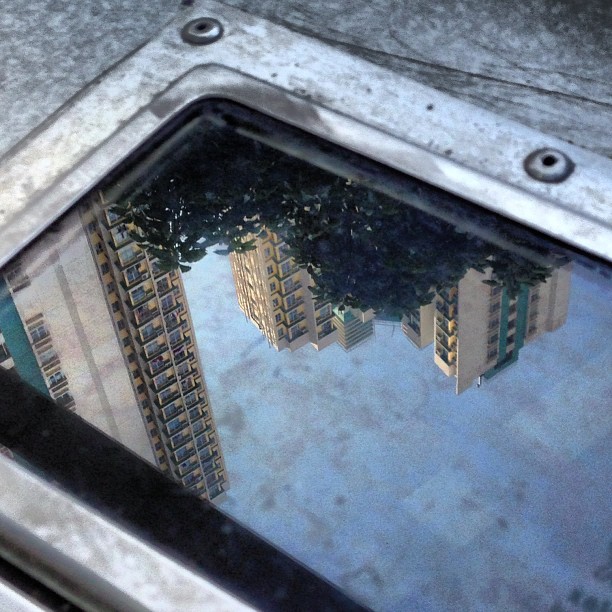 #reflections on #buildings on a #bus. #hongkong #hk #hkig