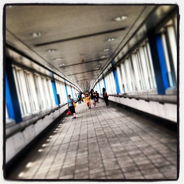 A #pedestrian #walkway in Olympic. #hongkong #hkig #hk