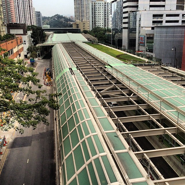 A covered #highway cuts through #tuenmun. #hongkong #hk #hkig