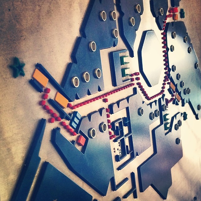 A #tactile #map of #TinShui shopping centre - a raised map for visually impaired people. #hongkong #hk #hkig