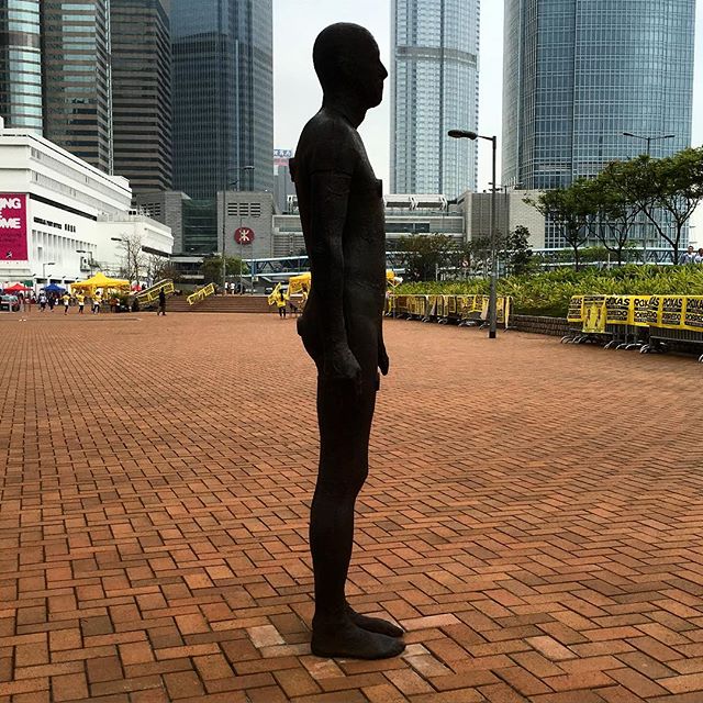 More #EventHorizon by #AntonyGormely. #hongkong #hk #hkig #installationart #art #sculpture