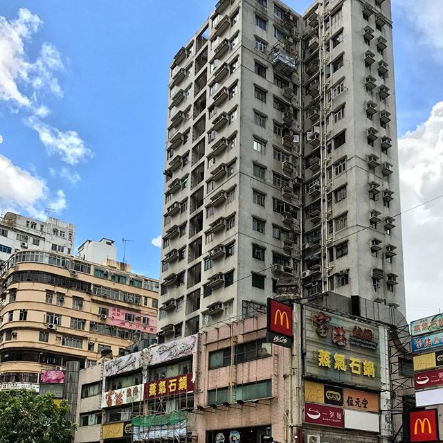 #street scene. #Buildings in #Jordan, #Kowloon #HongKong. #hk #hkig