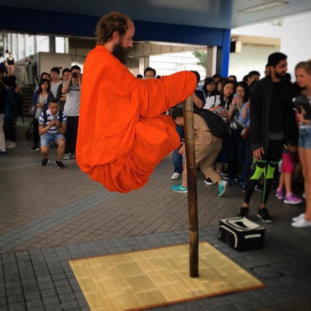 Levitating Yogi Trick Hong Kong Thru My Eyes