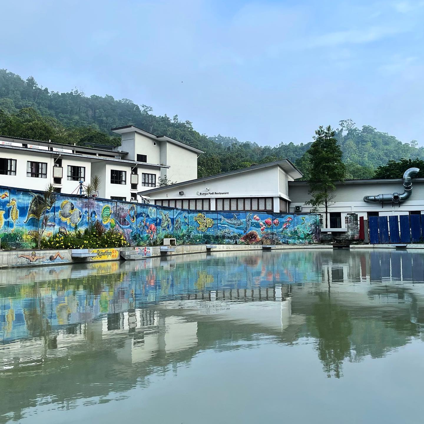 HotSprings in Bentong, Pahang, Malaysia.