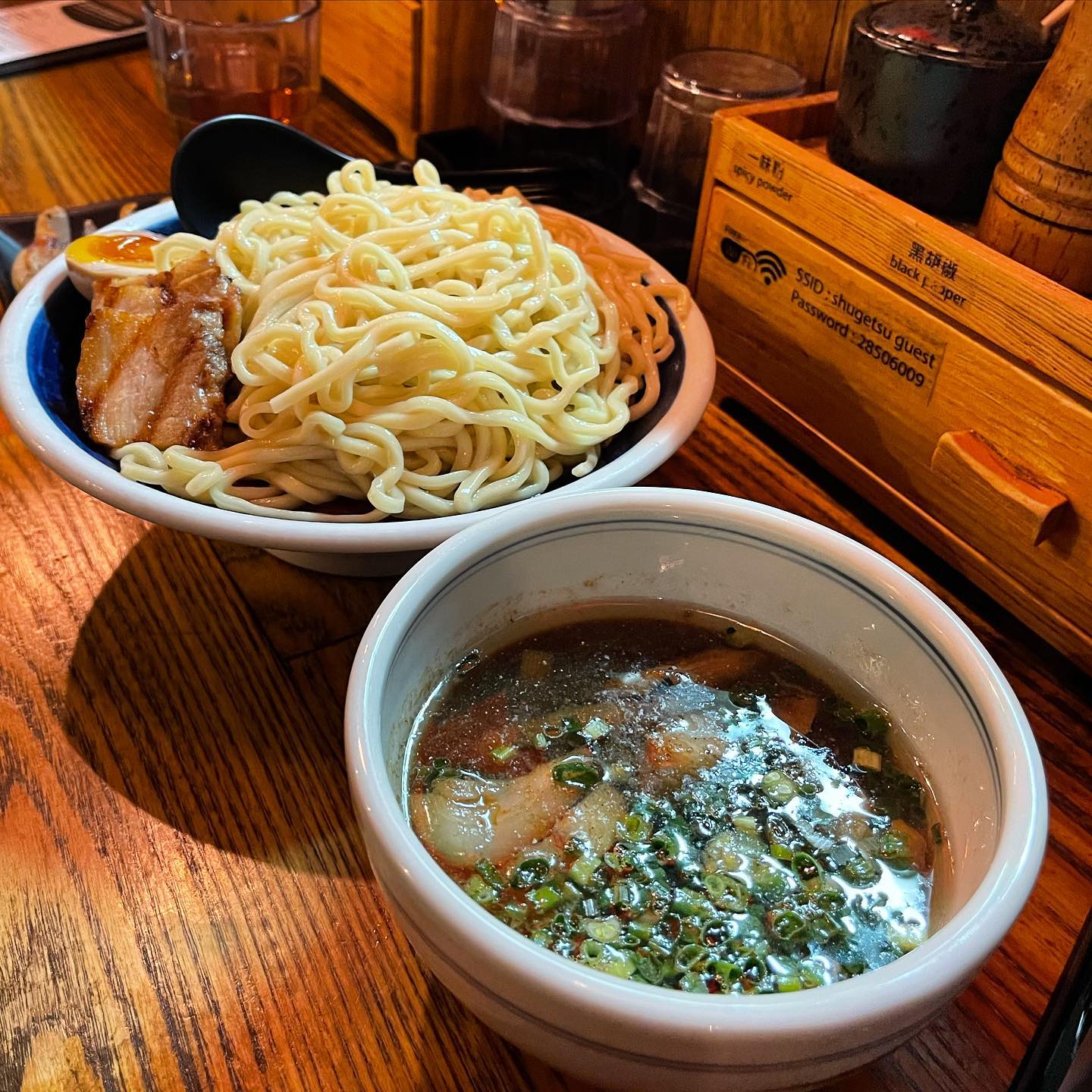 Tsukemen at Shugetsu in Central, HongKong. hk hkig