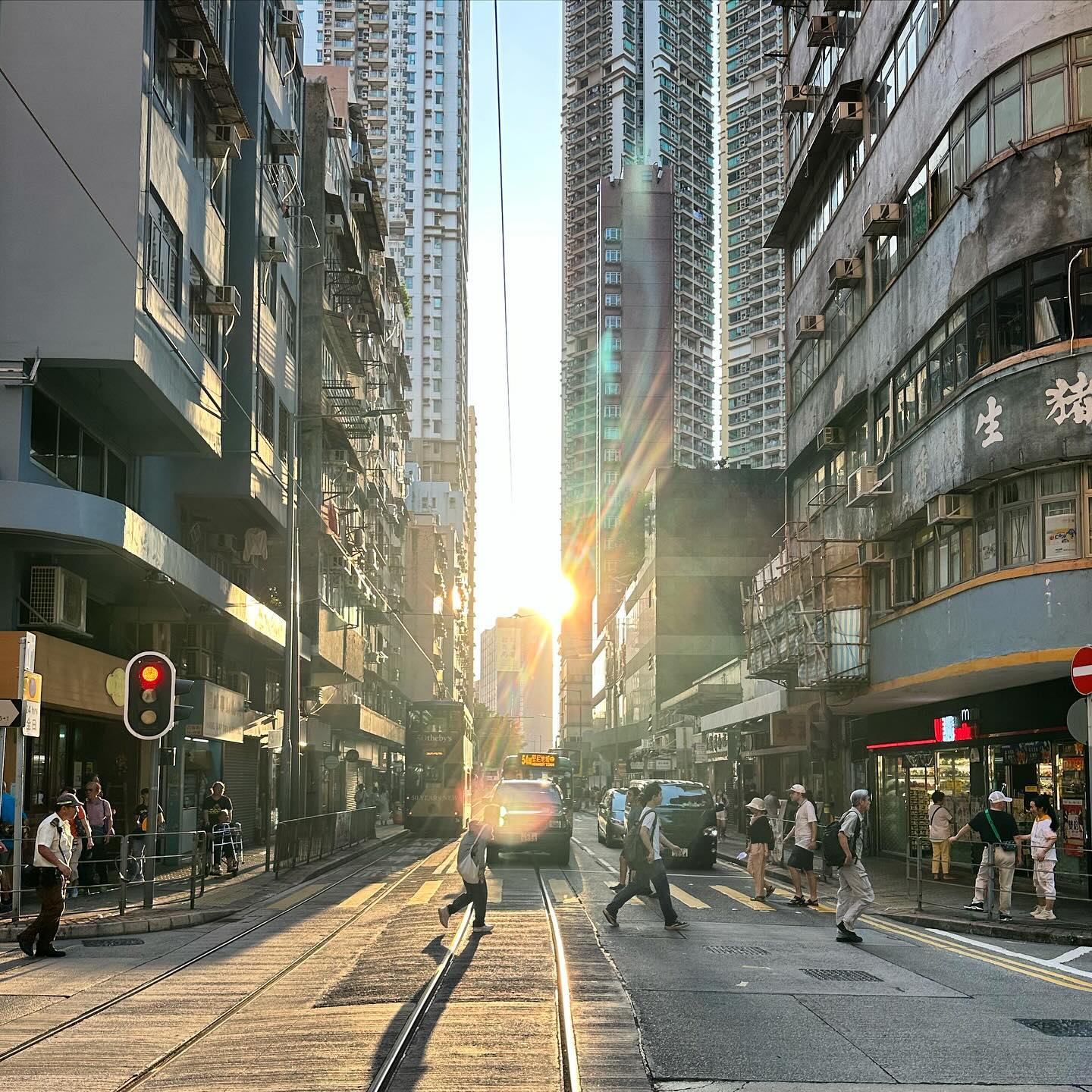 evening in KennedyTown, HongKong. hkig hk