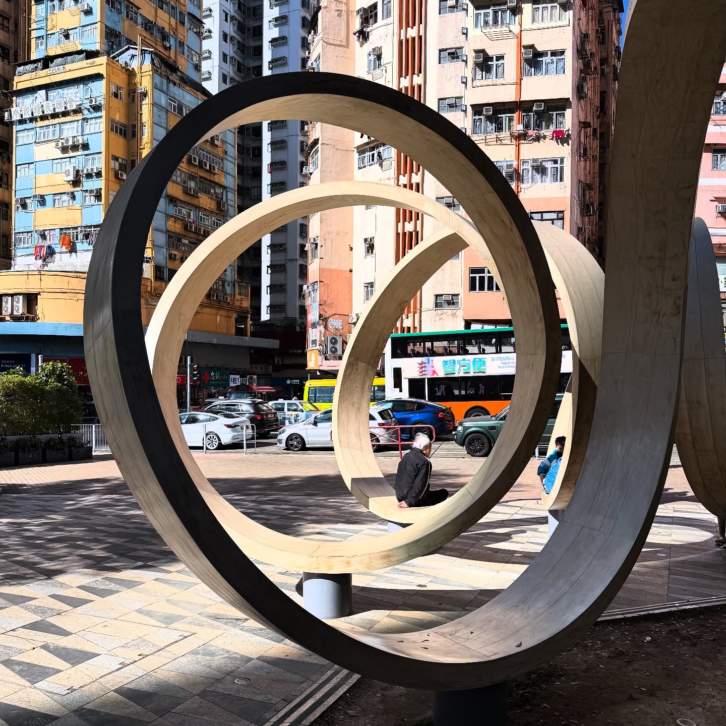 KwunTong has changed a lot since I was last here. There’s a lovely sculpture installation at YueManSquare. HongKong hkig hk