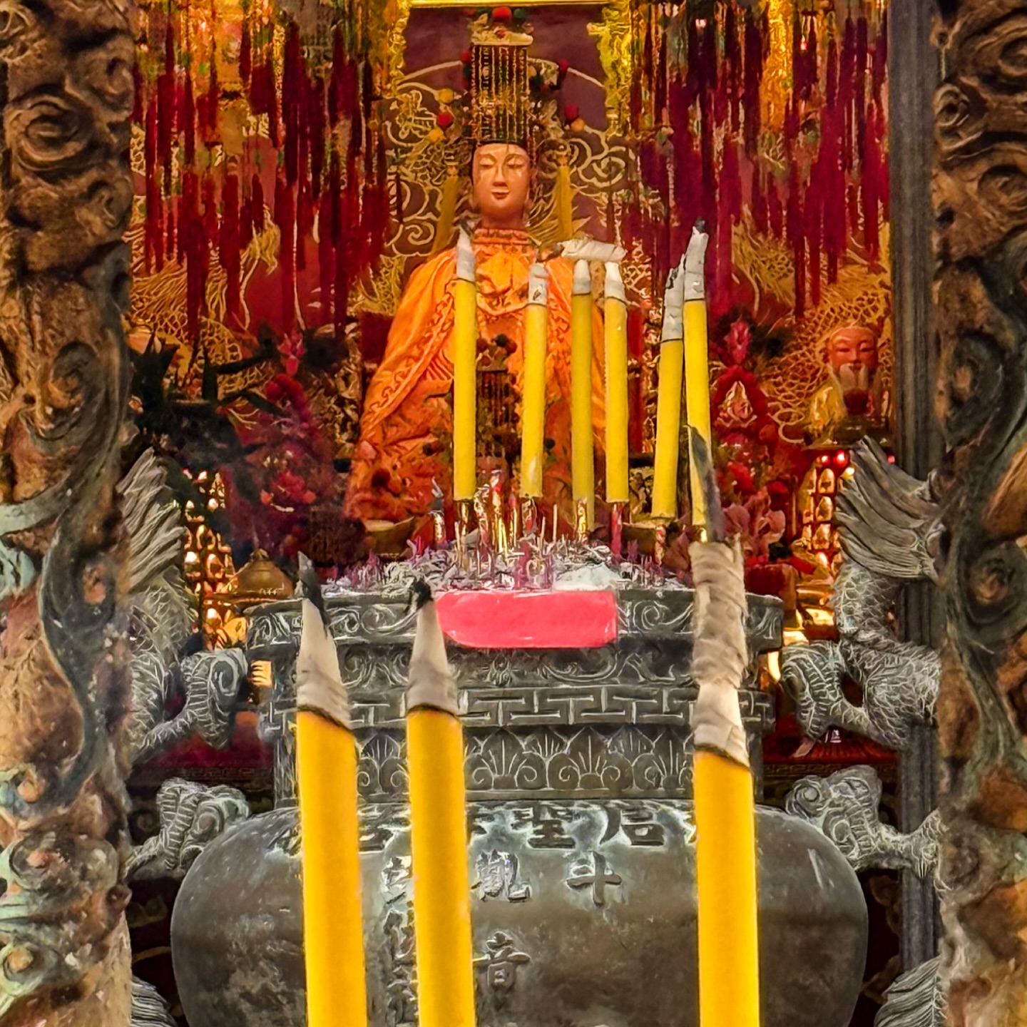 At a Tin Hau Temple. hongkong hk hkig tinhau