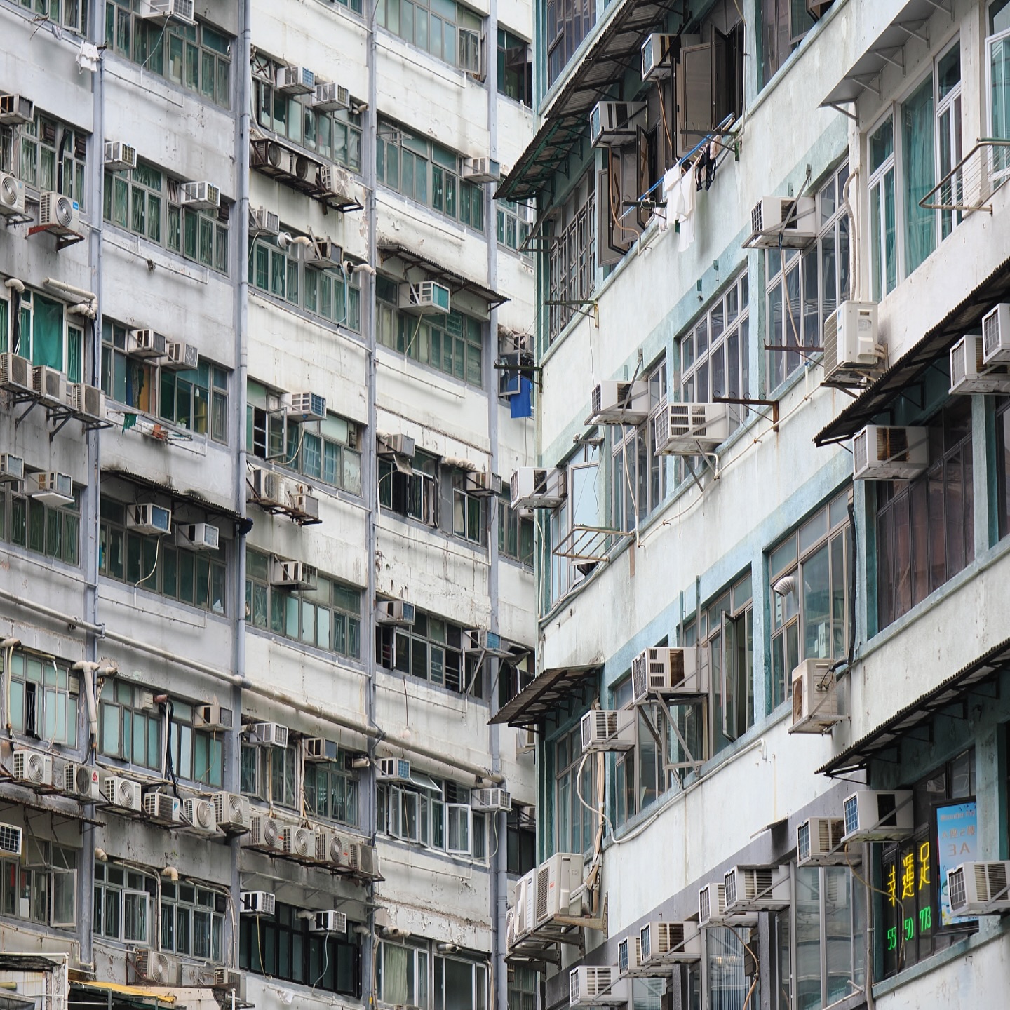 Hong Kong is a very visually busy city – old buildings. hongkong hk hkig buildings