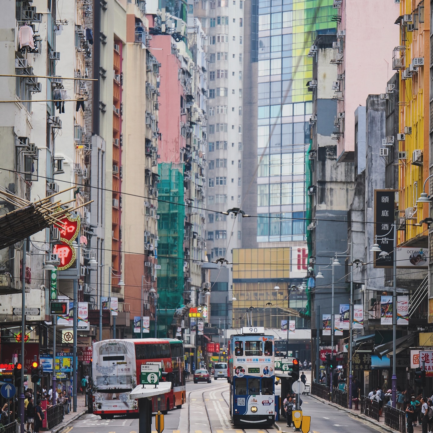 Hong Kong is a very visually busy city – Sai Ying Pun. hongkong hk hkig saiyingpun cityscape