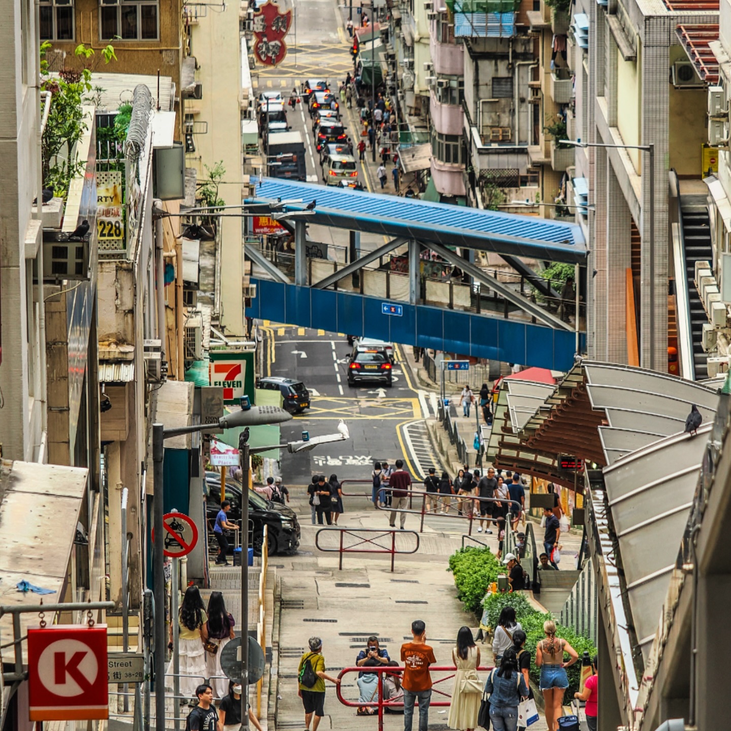 Hong Kong is a visually busy city – Centre Street, Sai Ying Pun. hongkong hk hkig saiyingpun centrestreet