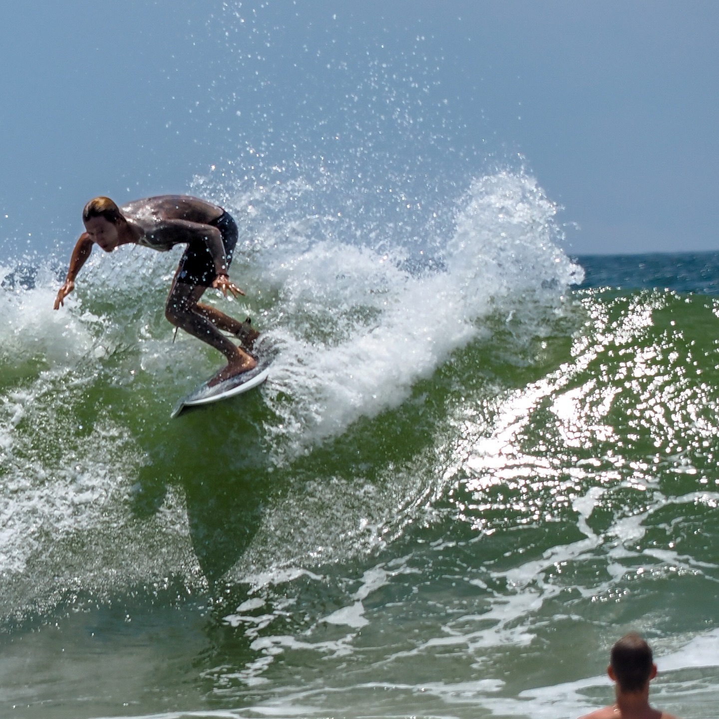 Surfers at Big Wave Bay, Hong Kong. hongkong hk hkig surfers surfing bigwavebay tailongwan