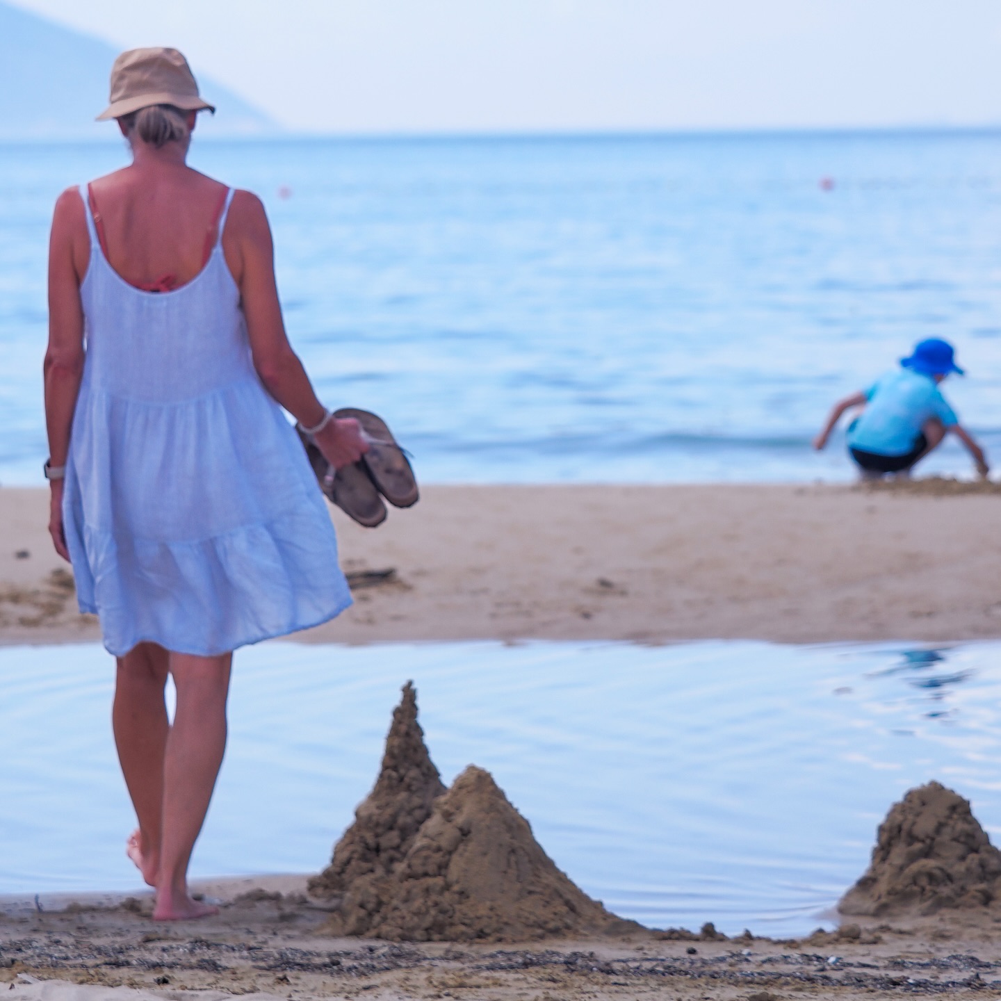 Summer in Hong Kong, Shek O Beach. hongkong hk hkig sheko beach summer sundress